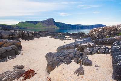 Waterstein Head from the coral beach at Neist Point