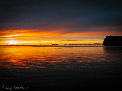 Sunset at Milovaig