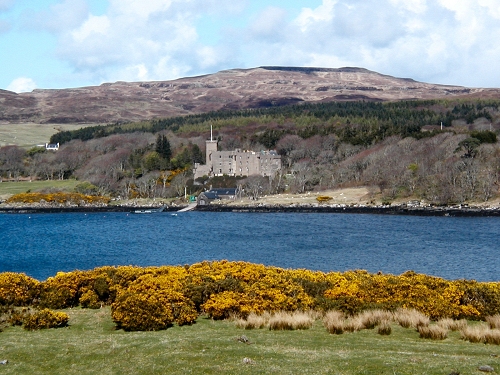 Dunvegan Castle from Uiginish